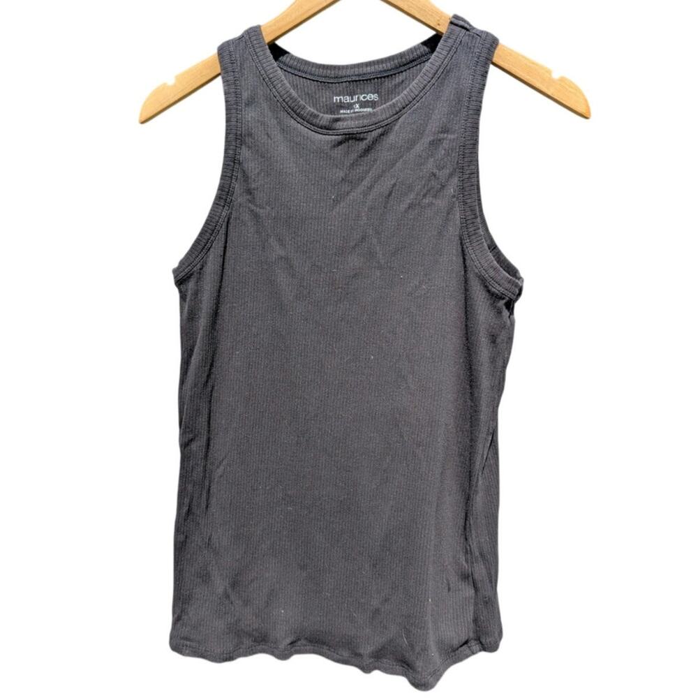 Black Muscle T Tank Top Kylie Jenner Trendy summer vacation gym utility XL